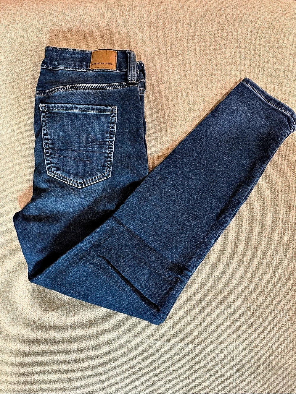 American Eagle Hi-Rise Jegging High Rise Blue Jeans Waist 10 Regular